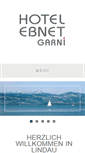 Mobile Screenshot of hotel-ebnet-lindau.de